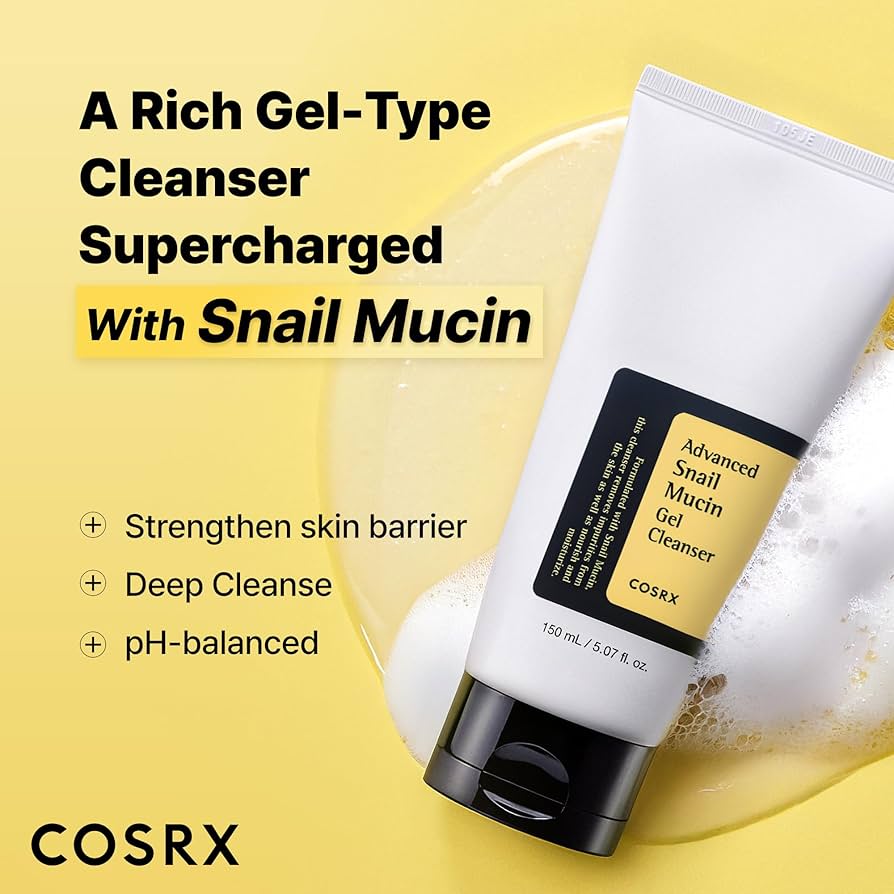 Amazon | COSRX スネイルムチンジェルクレンザー 150ml